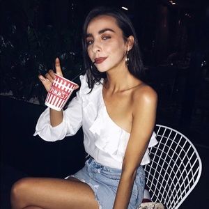 Verge Girl Off Shoulder Ruffle Top